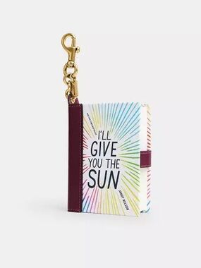 Coach x I’ll Give You The Sun Book Bag Charm Keychain NWT